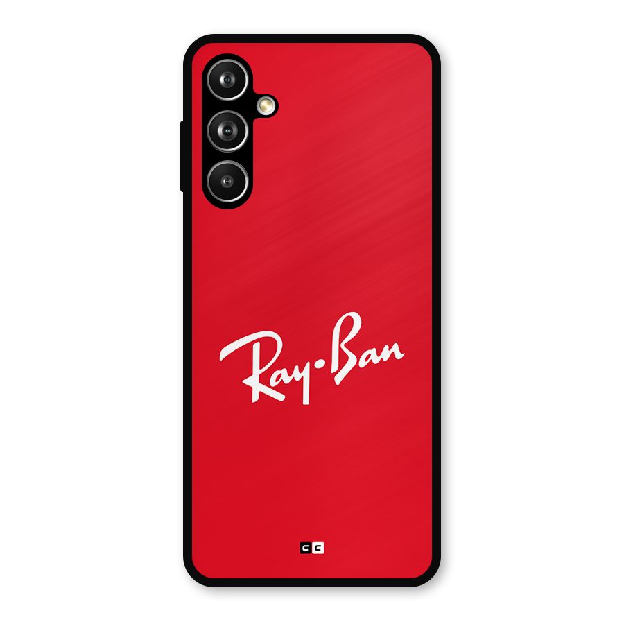 Luxury Red Metal Back Case for Samsung Galaxy M54