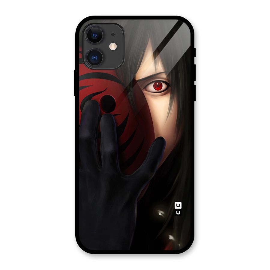 Madara Sharingan Glass Back Case for iPhone 11
