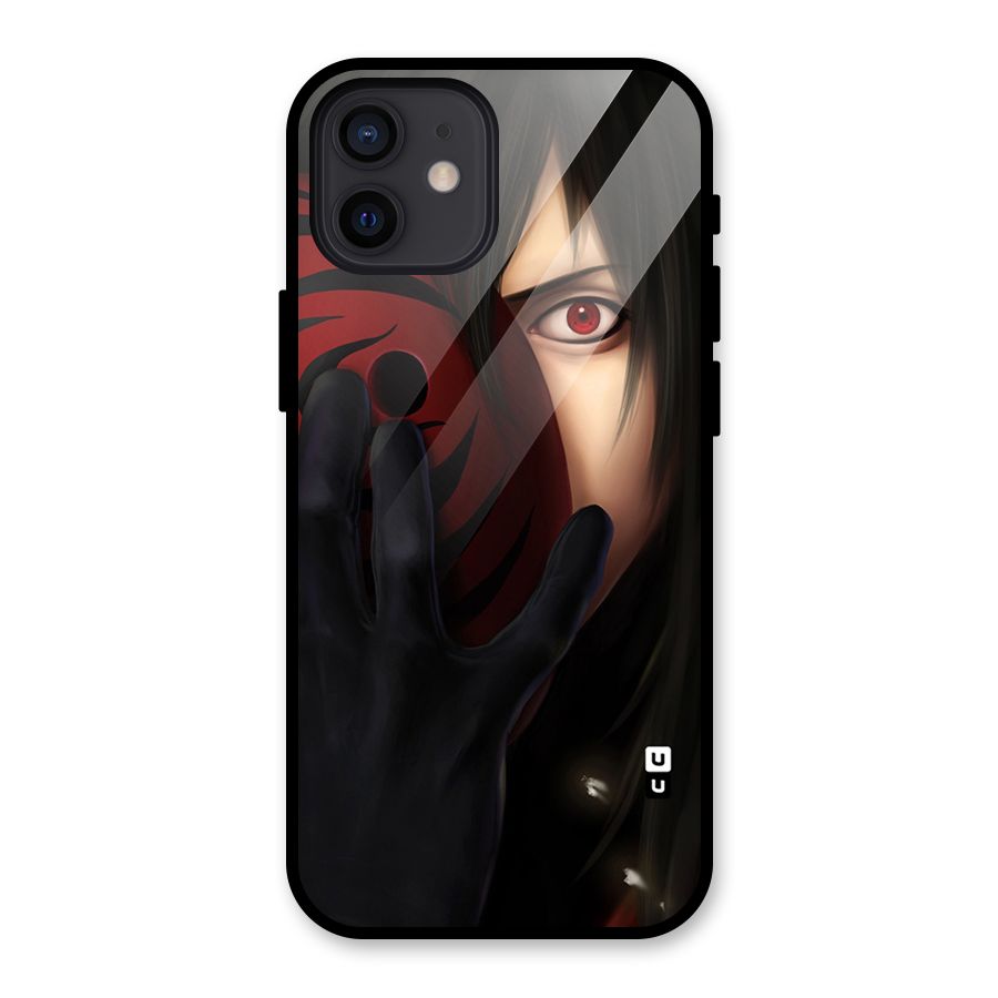 Madara Sharingan Glass Back Case for iPhone 12