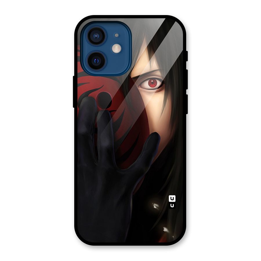 Madara Sharingan Glass Back Case for iPhone 12 Mini