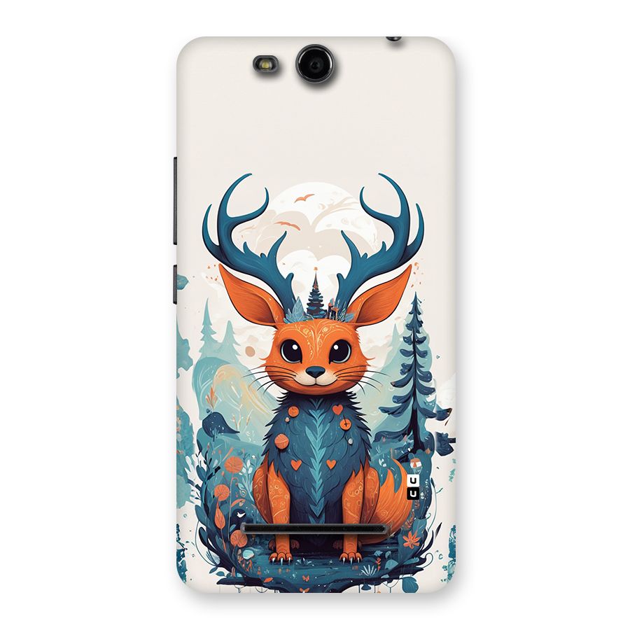 Magestic Animal Back Case for Canvas Juice 3 Q392