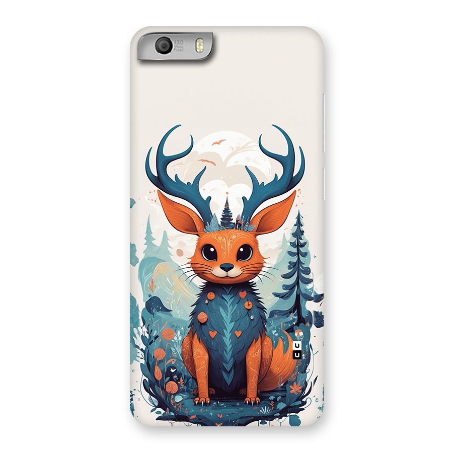 Magestic Animal Back Case for Canvas Knight 2