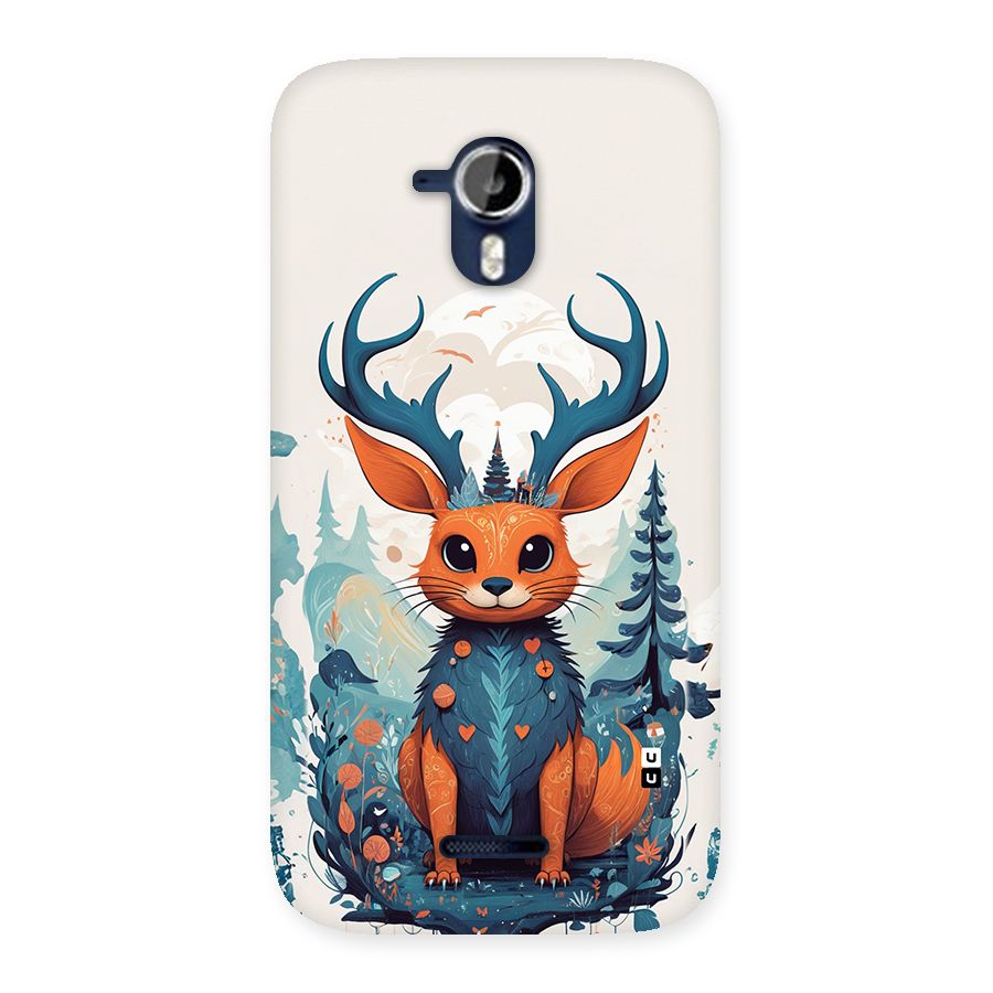 Magestic Animal Back Case for Canvas Magnus A117