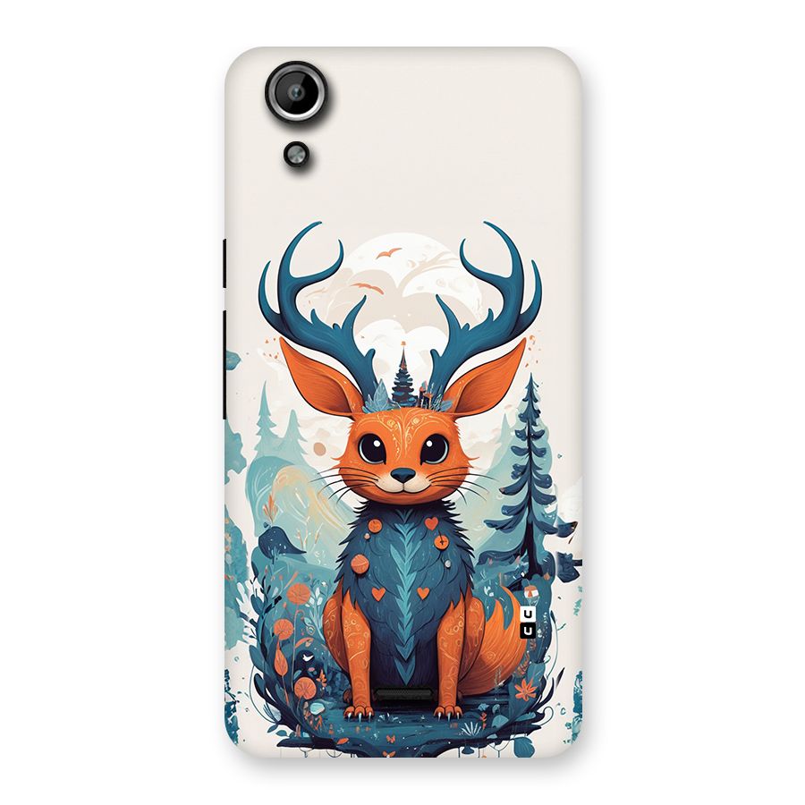 Magestic Animal Back Case for Canvas Selfie Lens Q345