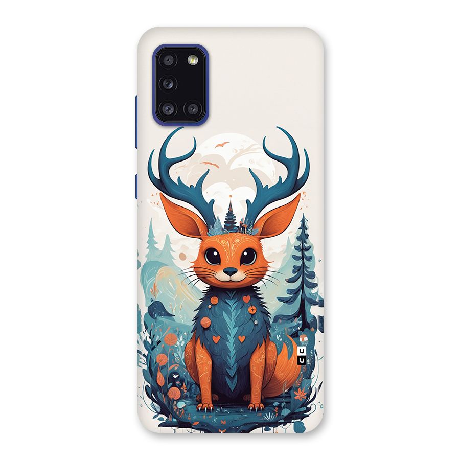 Magestic Animal Back Case for Galaxy A31