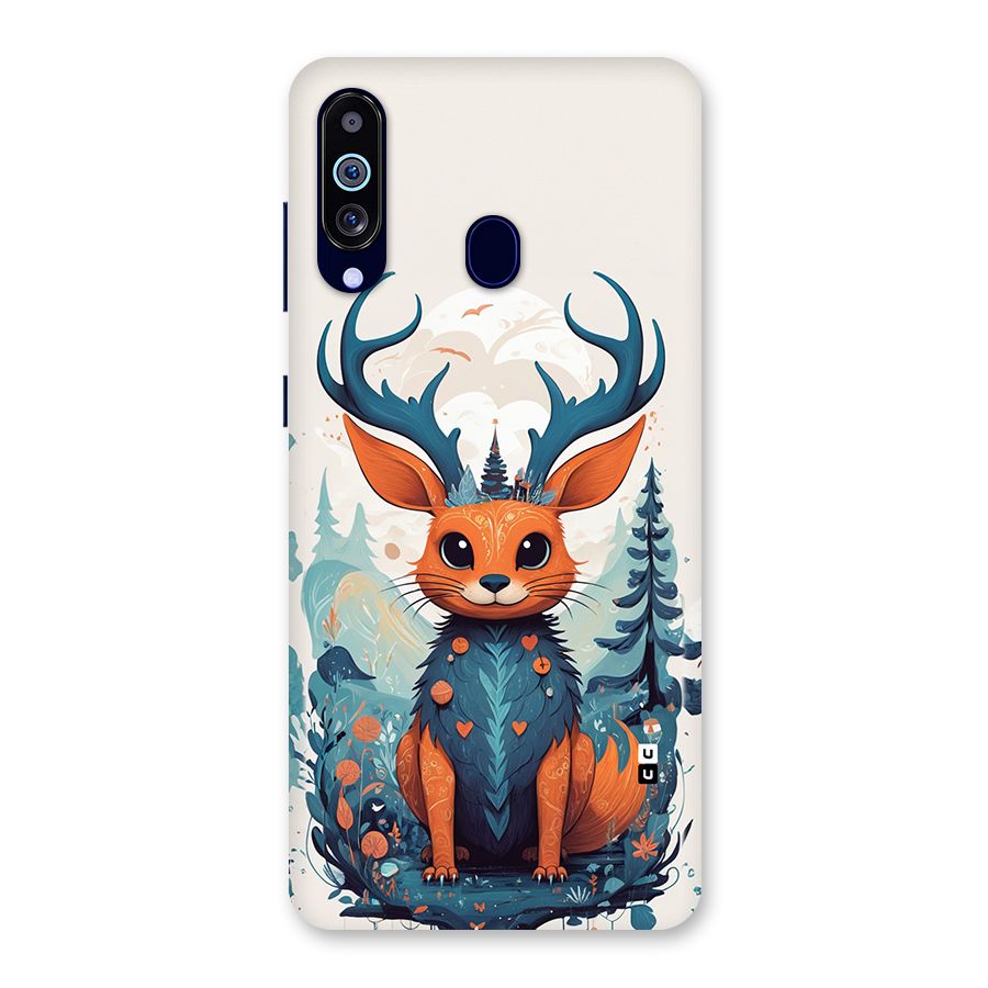 Magestic Animal Back Case for Galaxy A60