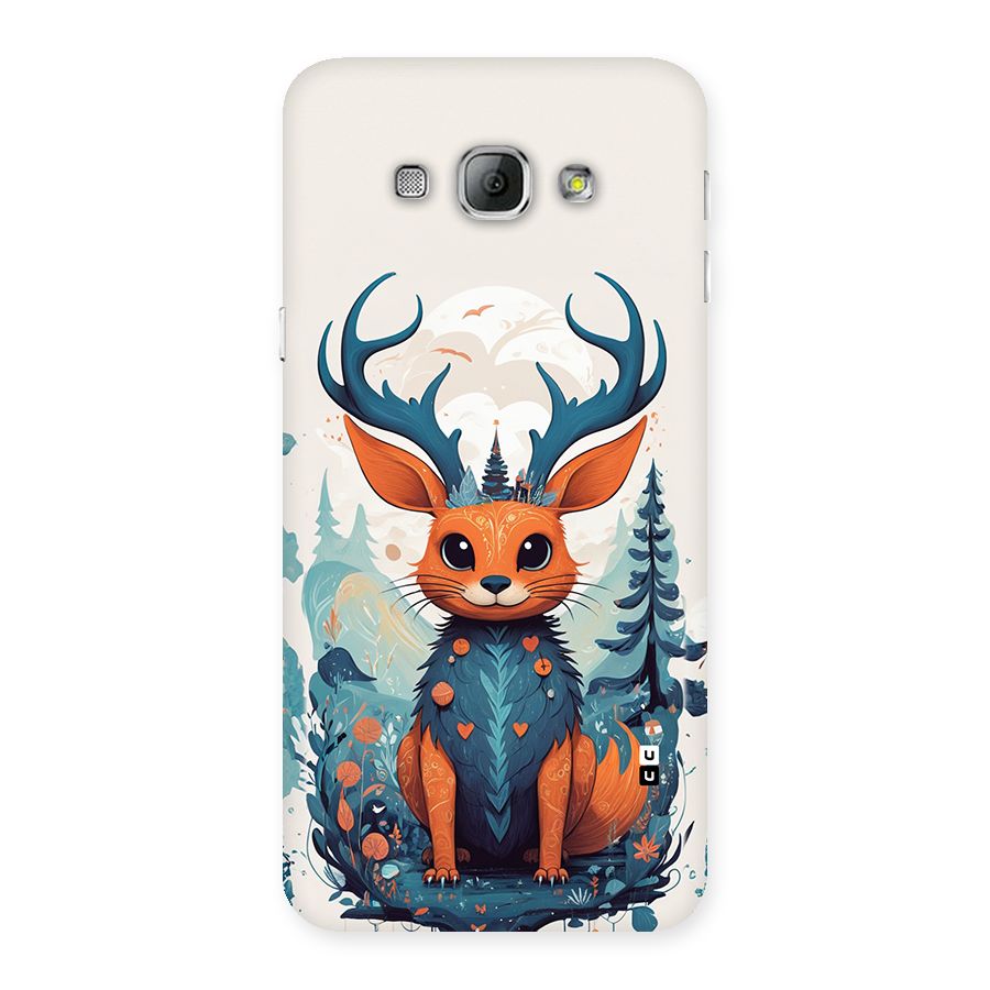 Magestic Animal Back Case for Galaxy A8