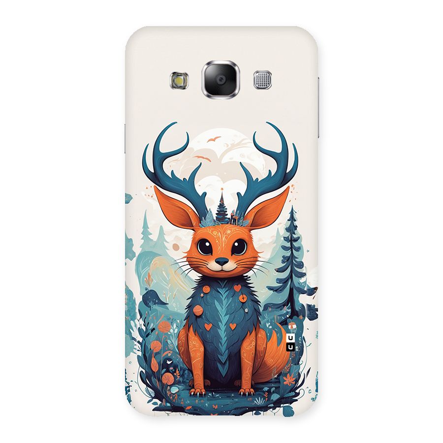 Magestic Animal Back Case for Galaxy E5