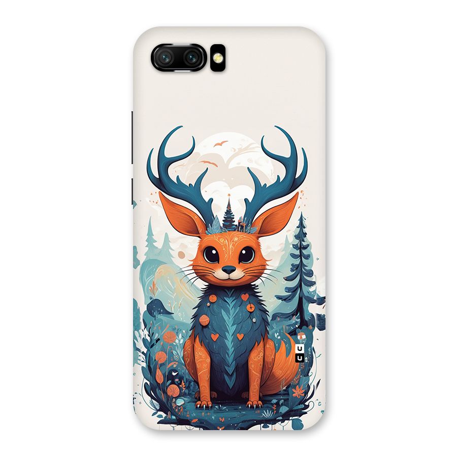Magestic Animal Back Case for Honor 10