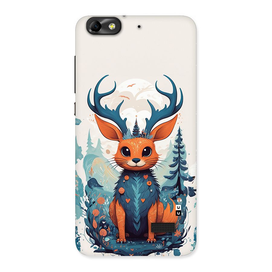 Magestic Animal Back Case for Honor 4C