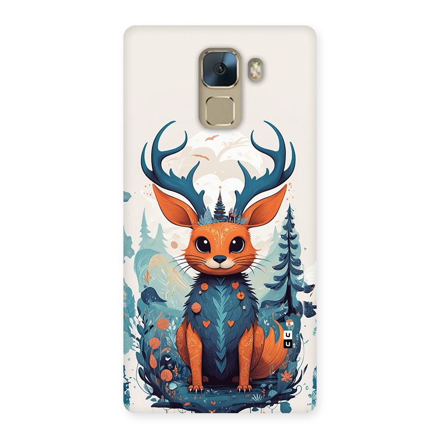 Magestic Animal Back Case for Honor 7