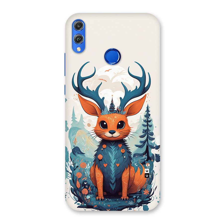 Magestic Animal Back Case for Honor 8X