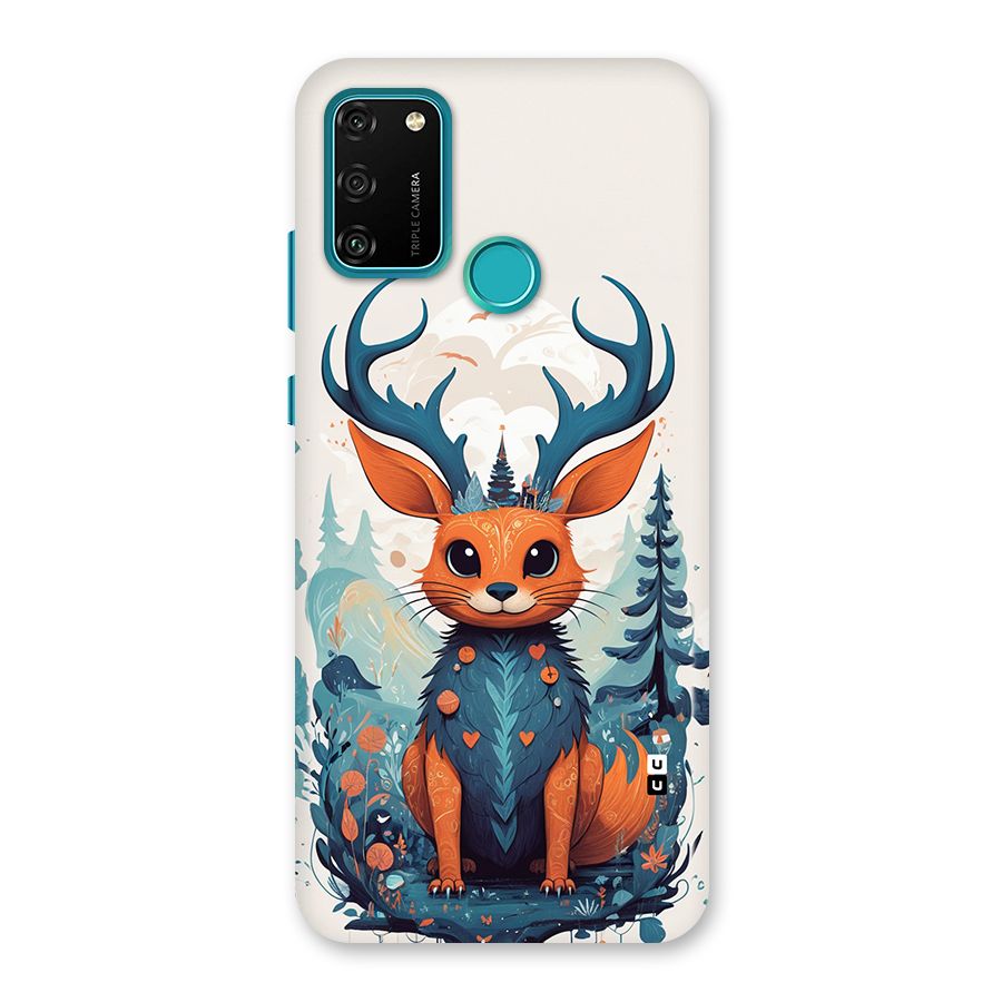 Magestic Animal Back Case for Honor 9A