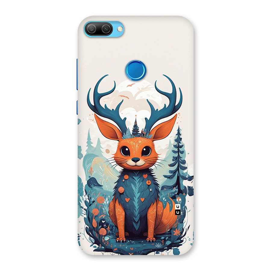 Magestic Animal Back Case for Honor 9N