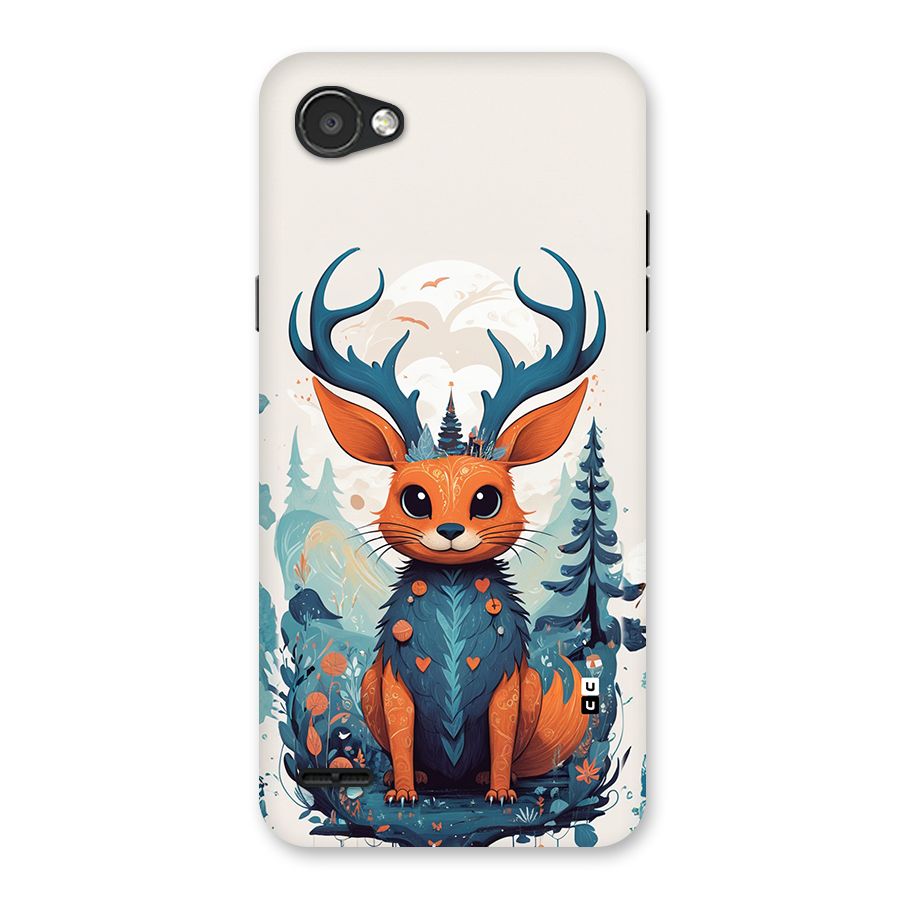 Magestic Animal Back Case for LG Q6