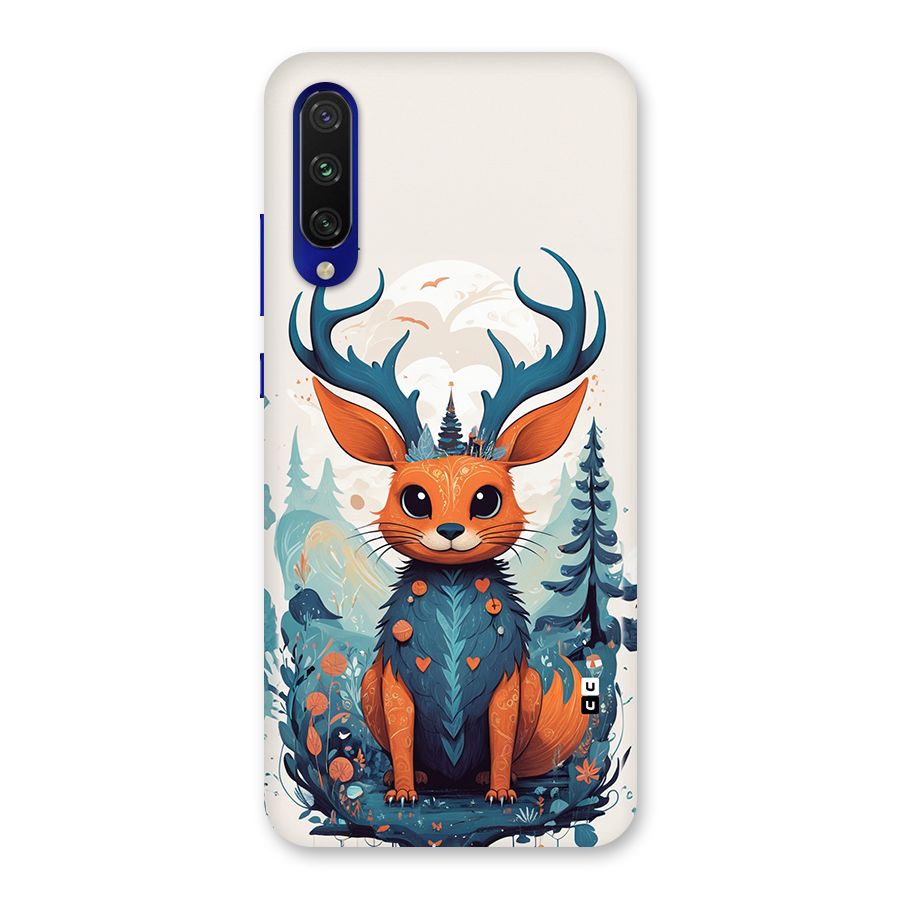Magestic Animal Back Case for Mi A3