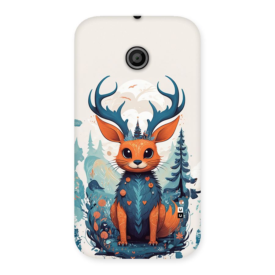 Magestic Animal Back Case for Moto E