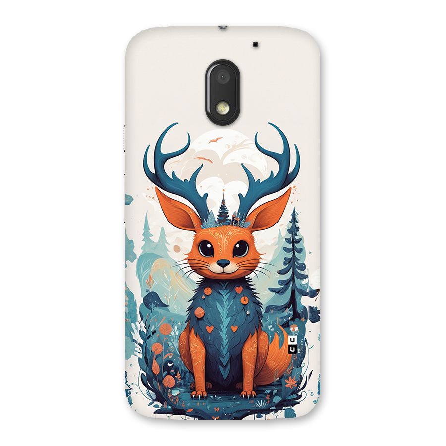 Magestic Animal Back Case for Moto E3 Power