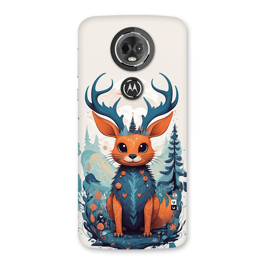 Magestic Animal Back Case for Moto E5 Plus