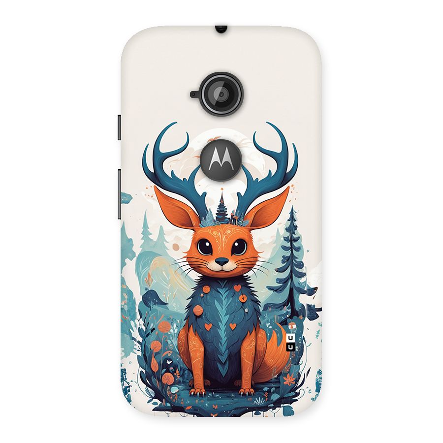 Magestic Animal Back Case for Moto E 2nd Gen