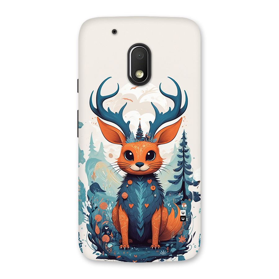 Magestic Animal Back Case for Moto G4 Play
