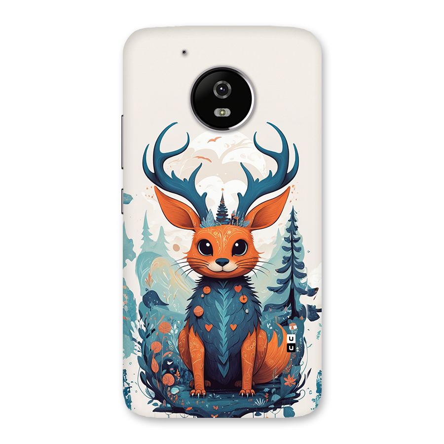 Magestic Animal Back Case for Moto G5