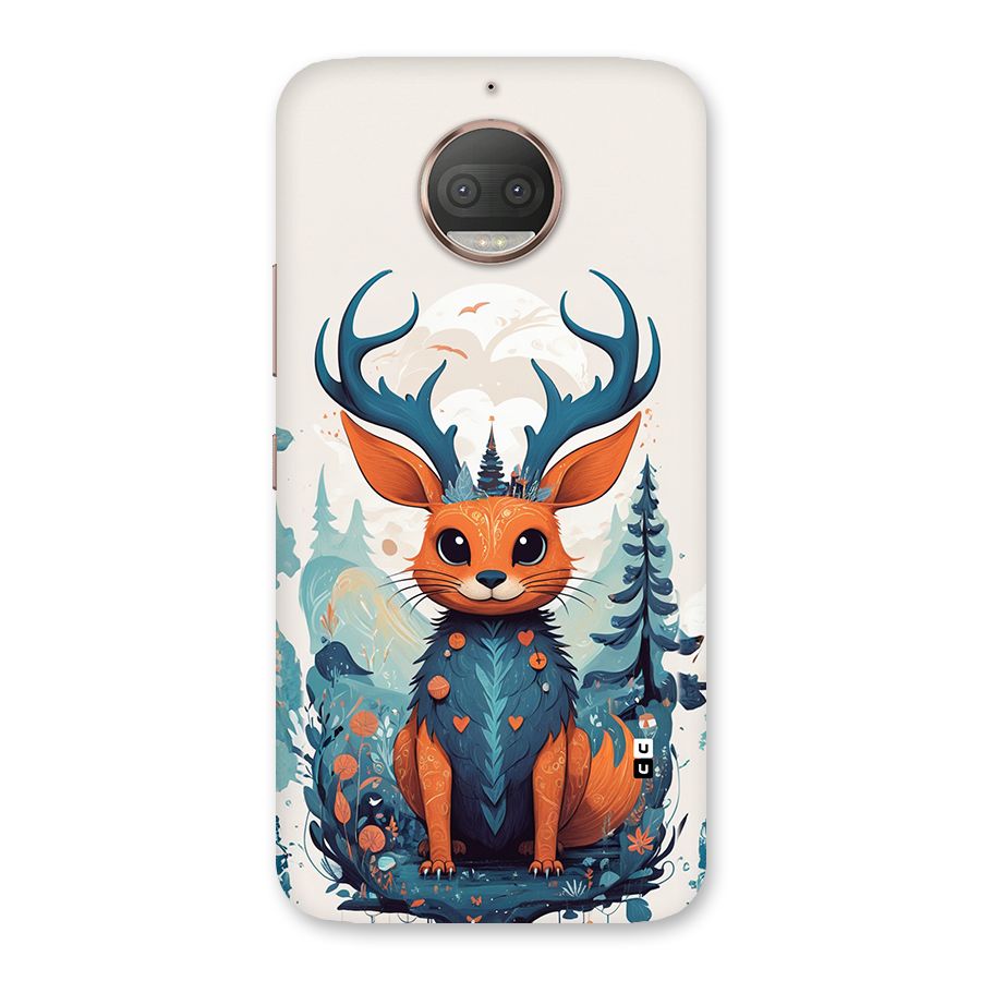 Magestic Animal Back Case for Moto G5s Plus