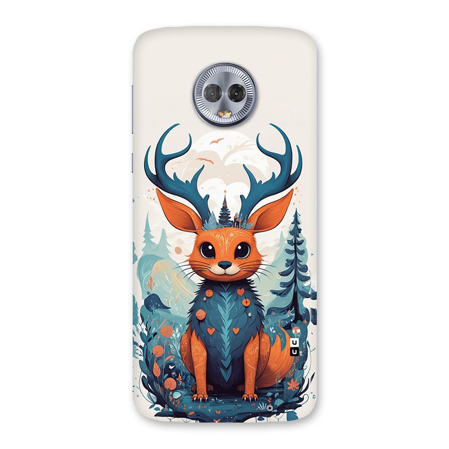 Magestic Animal Back Case for Moto G6 Plus