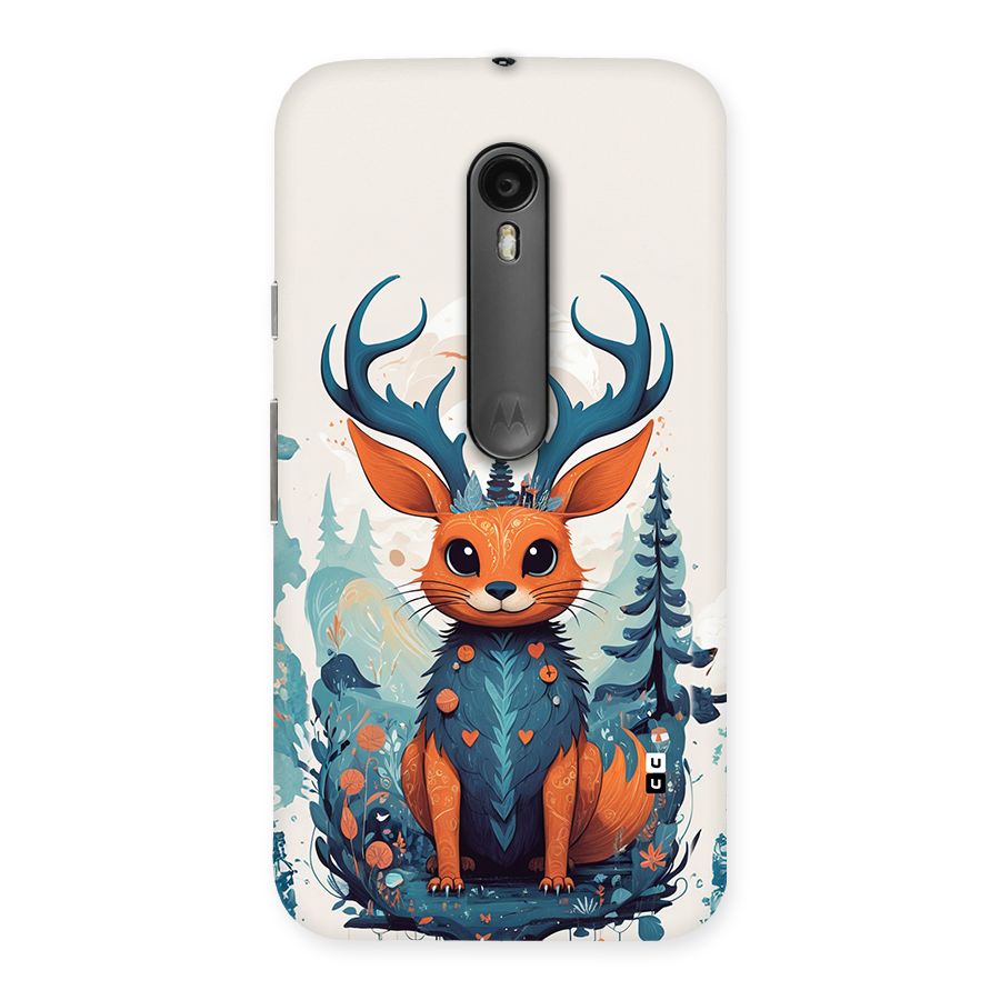 Magestic Animal Back Case for Moto G Turbo