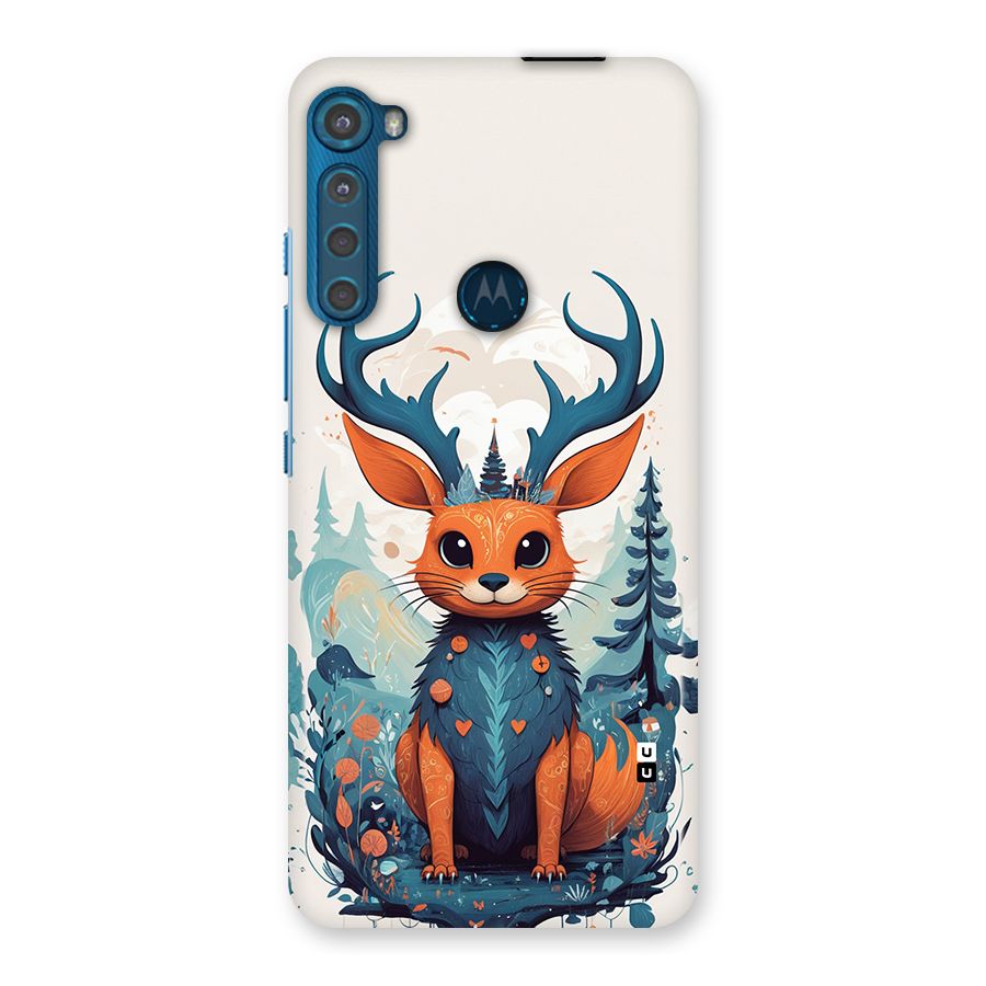Magestic Animal Back Case for Motorola One Fusion Plus