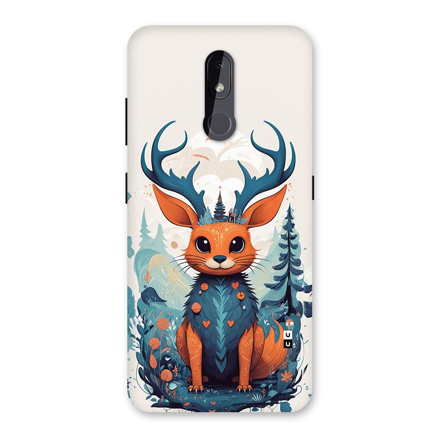 Magestic Animal Back Case for Nokia 3.2