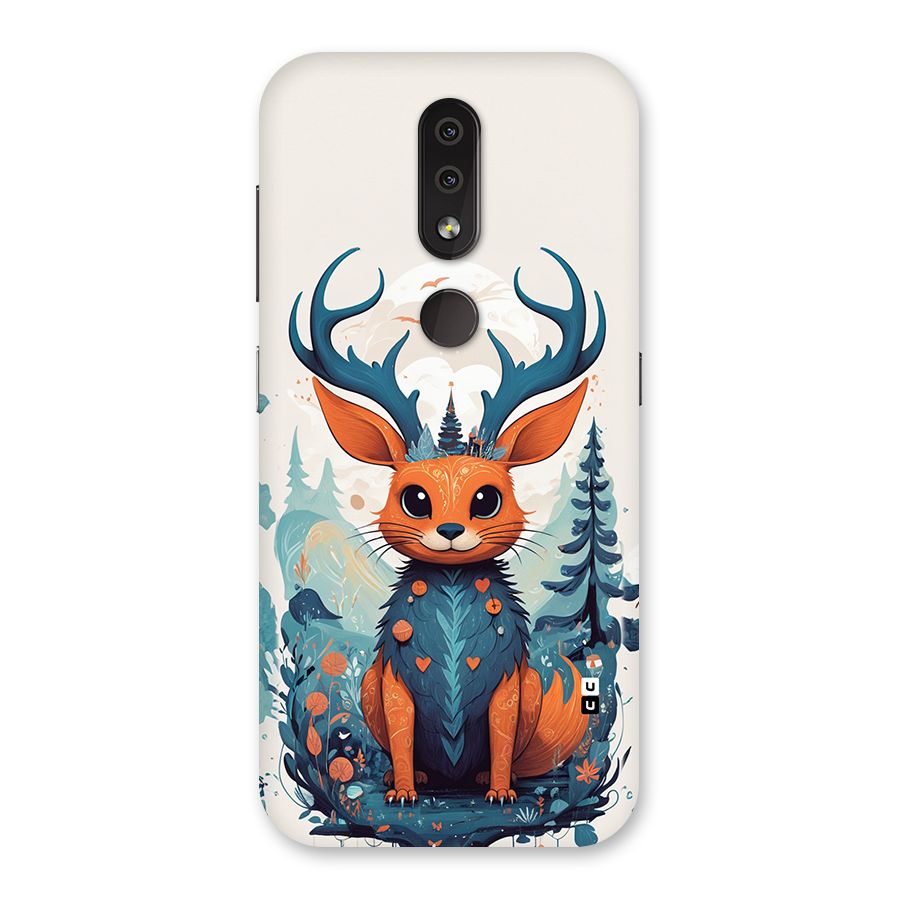 Magestic Animal Back Case for Nokia 4.2