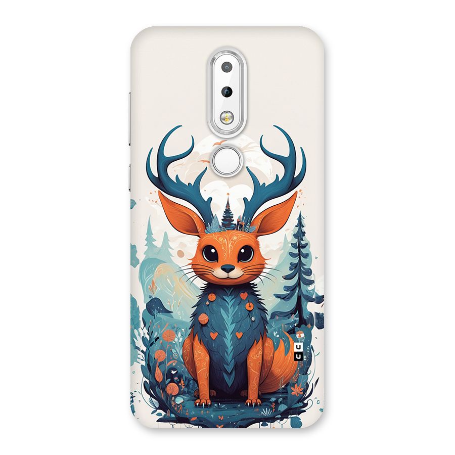 Magestic Animal Back Case for Nokia 6.1 Plus