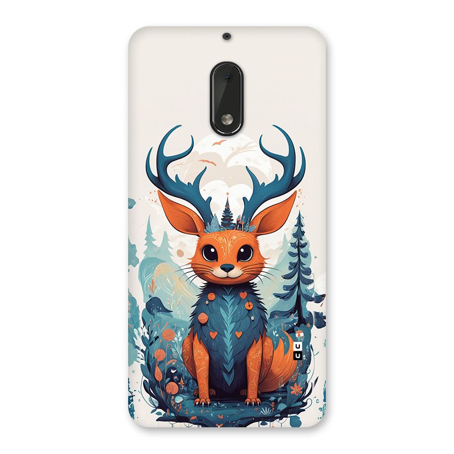 Magestic Animal Back Case for Nokia 6