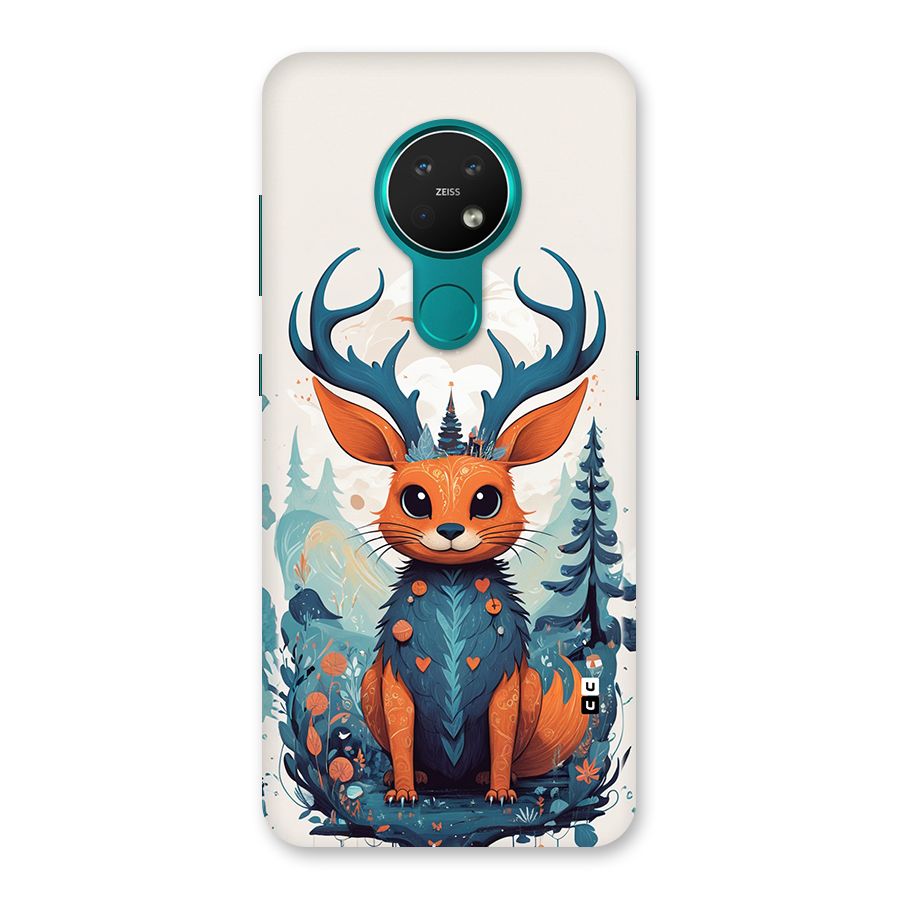 Magestic Animal Back Case for Nokia 7.2