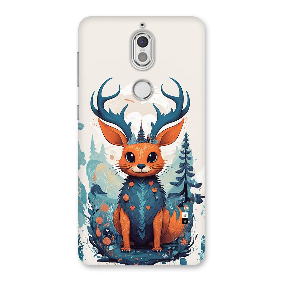 Magestic Animal Back Case for Nokia 7