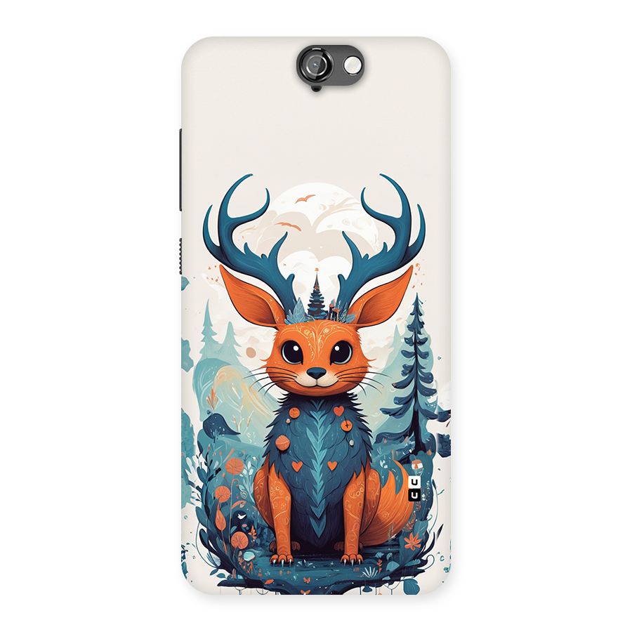 Magestic Animal Back Case for One A9