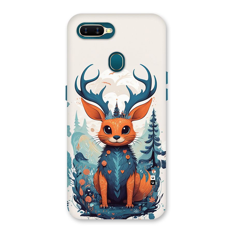 Magestic Animal Back Case for Oppo A12