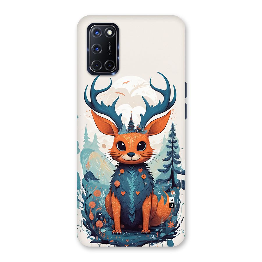 Magestic Animal Back Case for Oppo A52