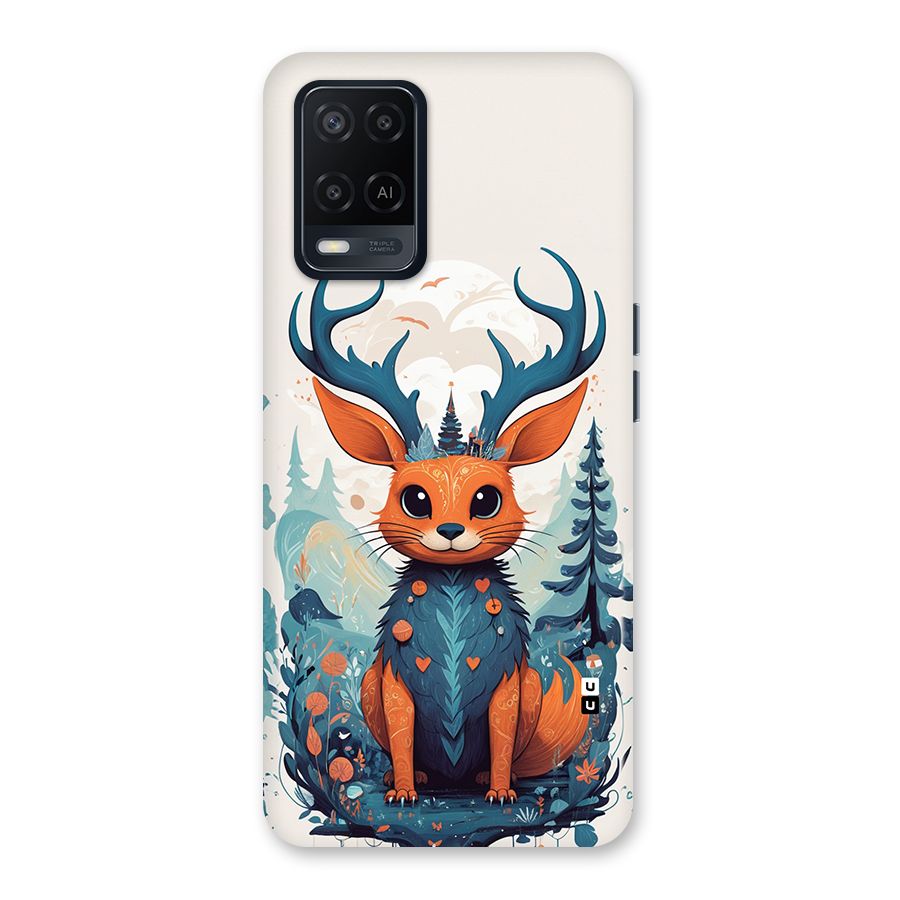 Magestic Animal Back Case for Oppo A54