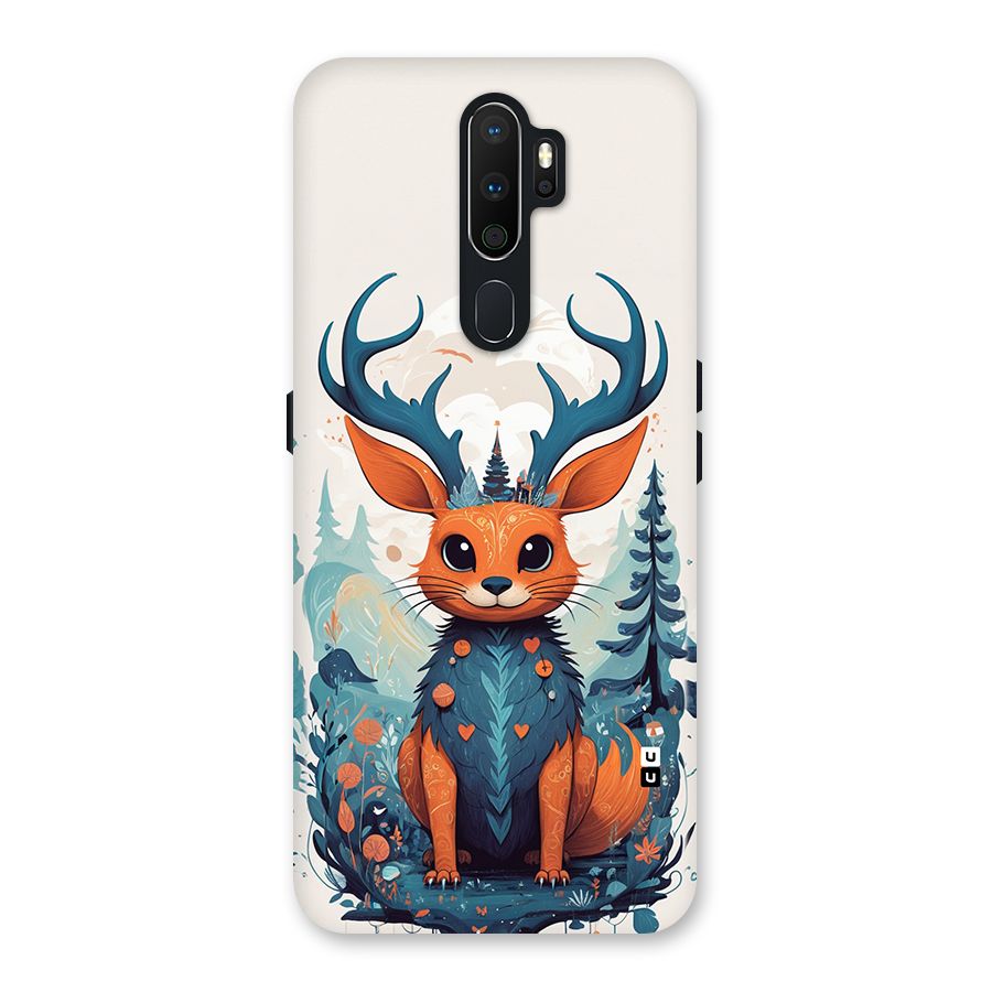 Magestic Animal Back Case for Oppo A5 (2020)