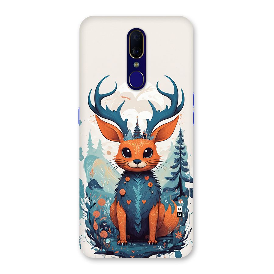 Magestic Animal Back Case for Oppo A9