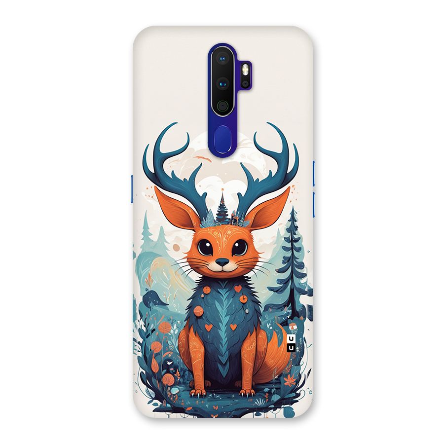Magestic Animal Back Case for Oppo A9 (2020)