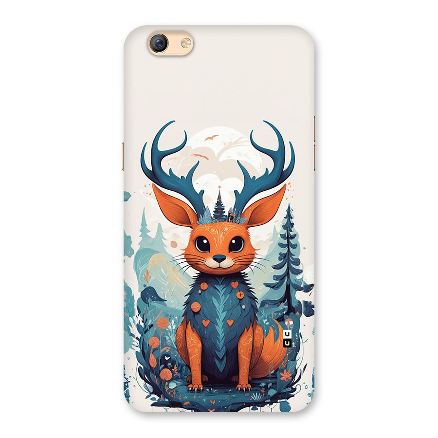 Magestic Animal Back Case for Oppo F3 Plus