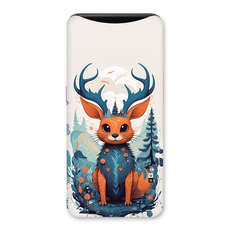 Magestic Animal Back Case for Oppo Find X