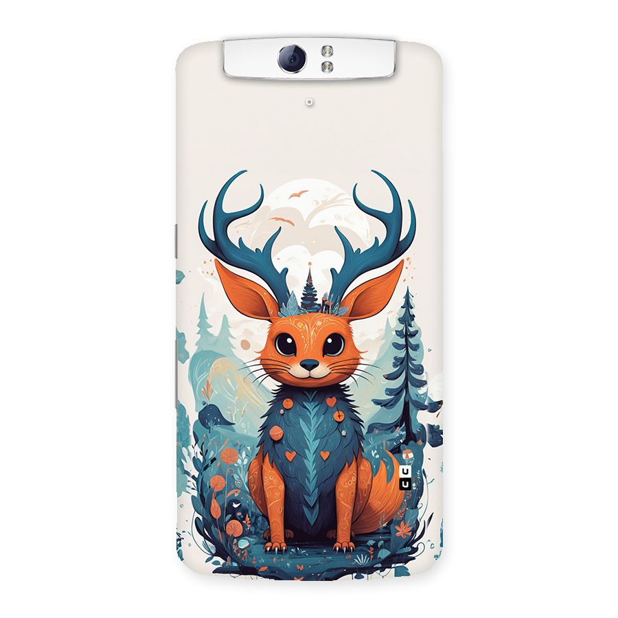Magestic Animal Back Case for Oppo N1