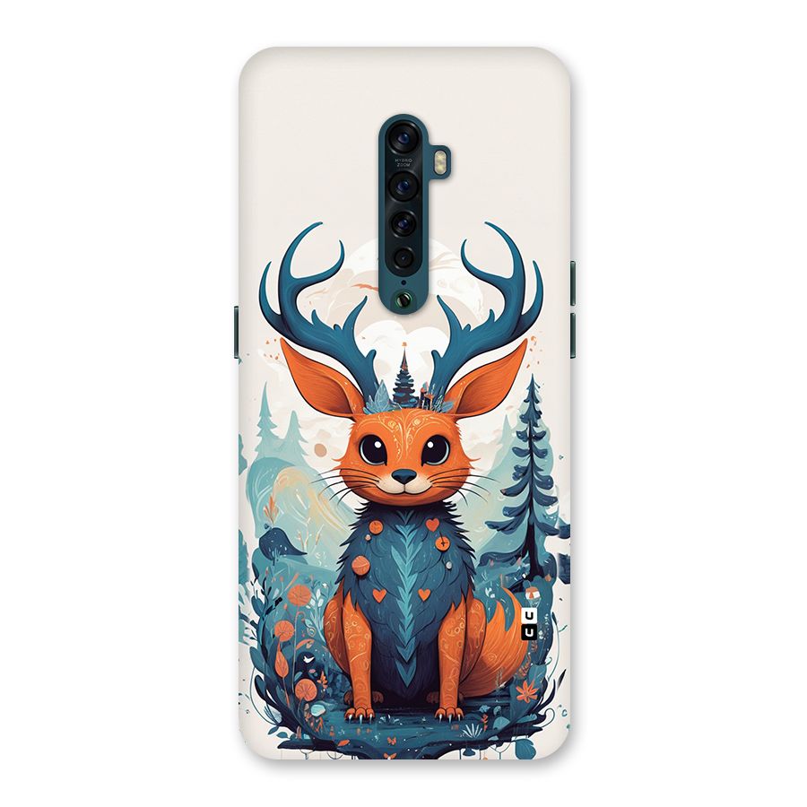 Magestic Animal Back Case for Oppo Reno2