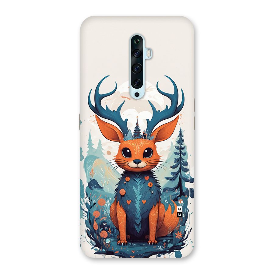 Magestic Animal Back Case for Oppo Reno2 F