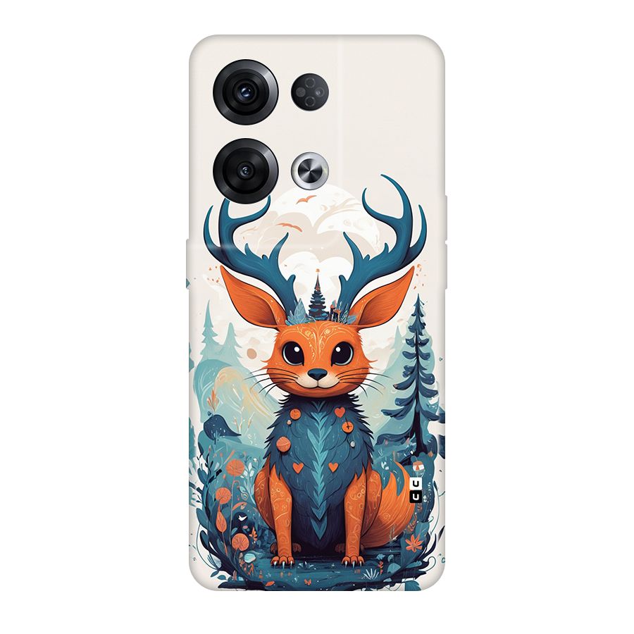 Magestic Animal Back Case for Oppo Reno8 Pro 5G