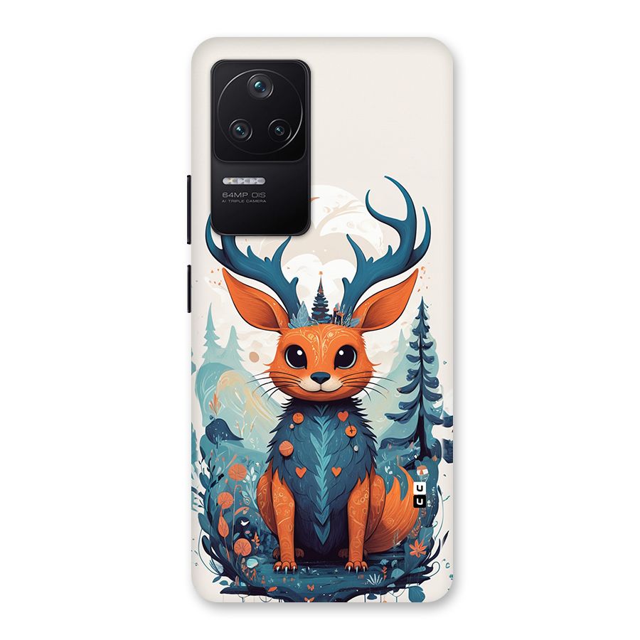 Magestic Animal Back Case for Poco F4 5G
